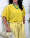 BLUSA MARGARITA YELLOW