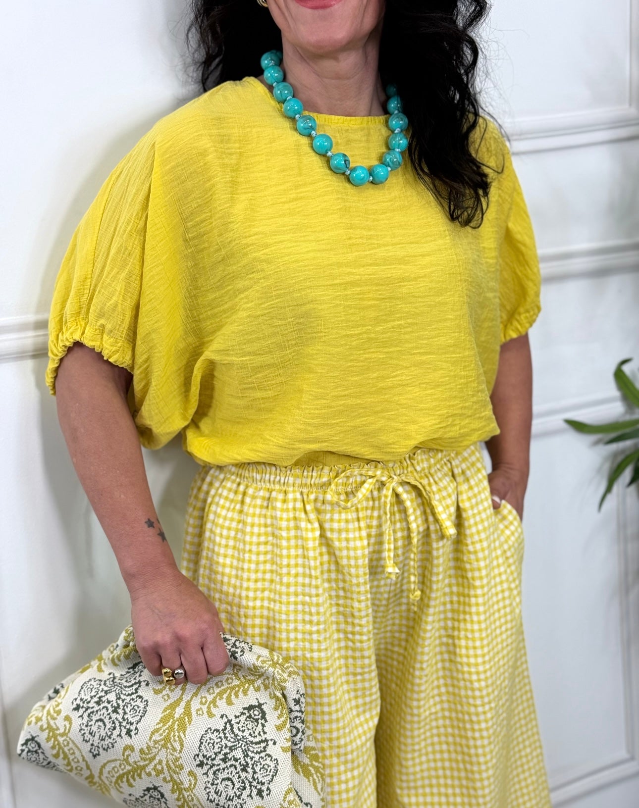 BLUSA MARGARITA YELLOW