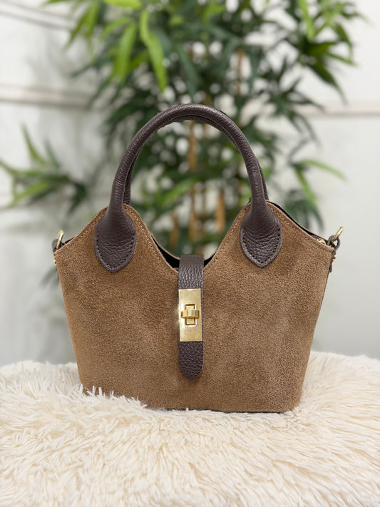 BOLSO GRACE PIEL TOPO