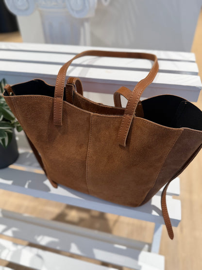 BOLSO TOTE NEW CAMEL