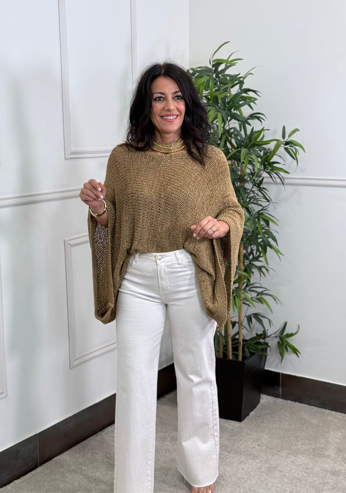 JERSEY CAPA ATELIER CAMEL