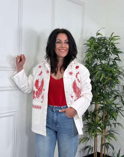 CHAQUETA SOON ROJA