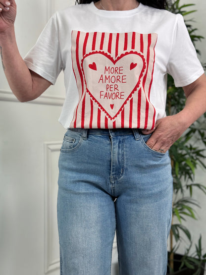 CAMISETA MORE AMOR
