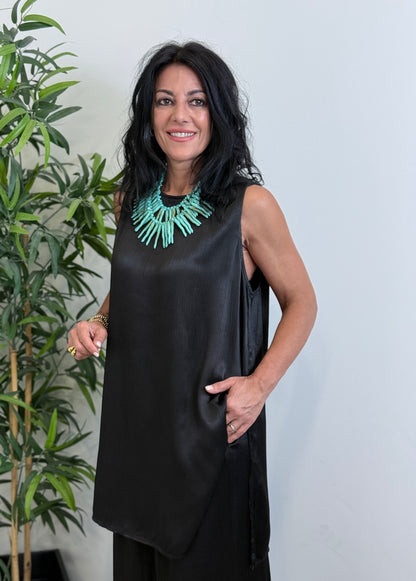 BLUSA MOON NEGRA