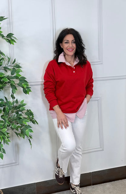 SUDADERA CHERRY CAMISA