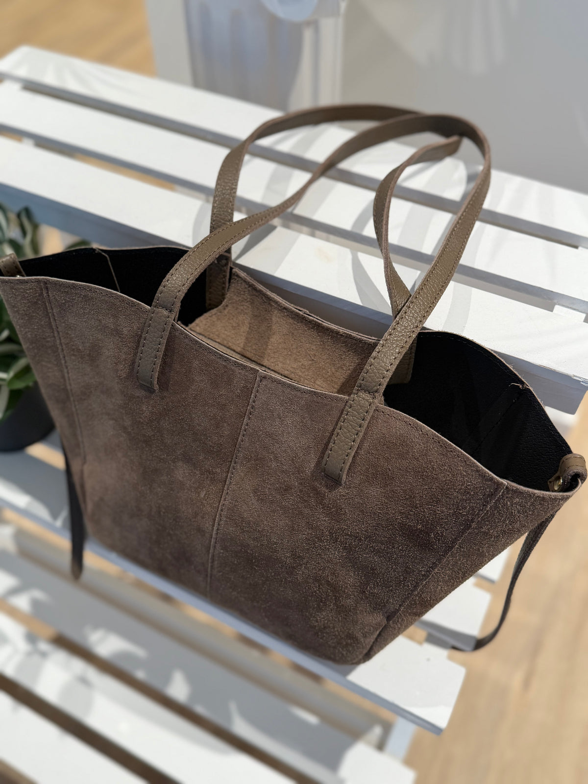 BOLSO TOTE NEW TAUPE