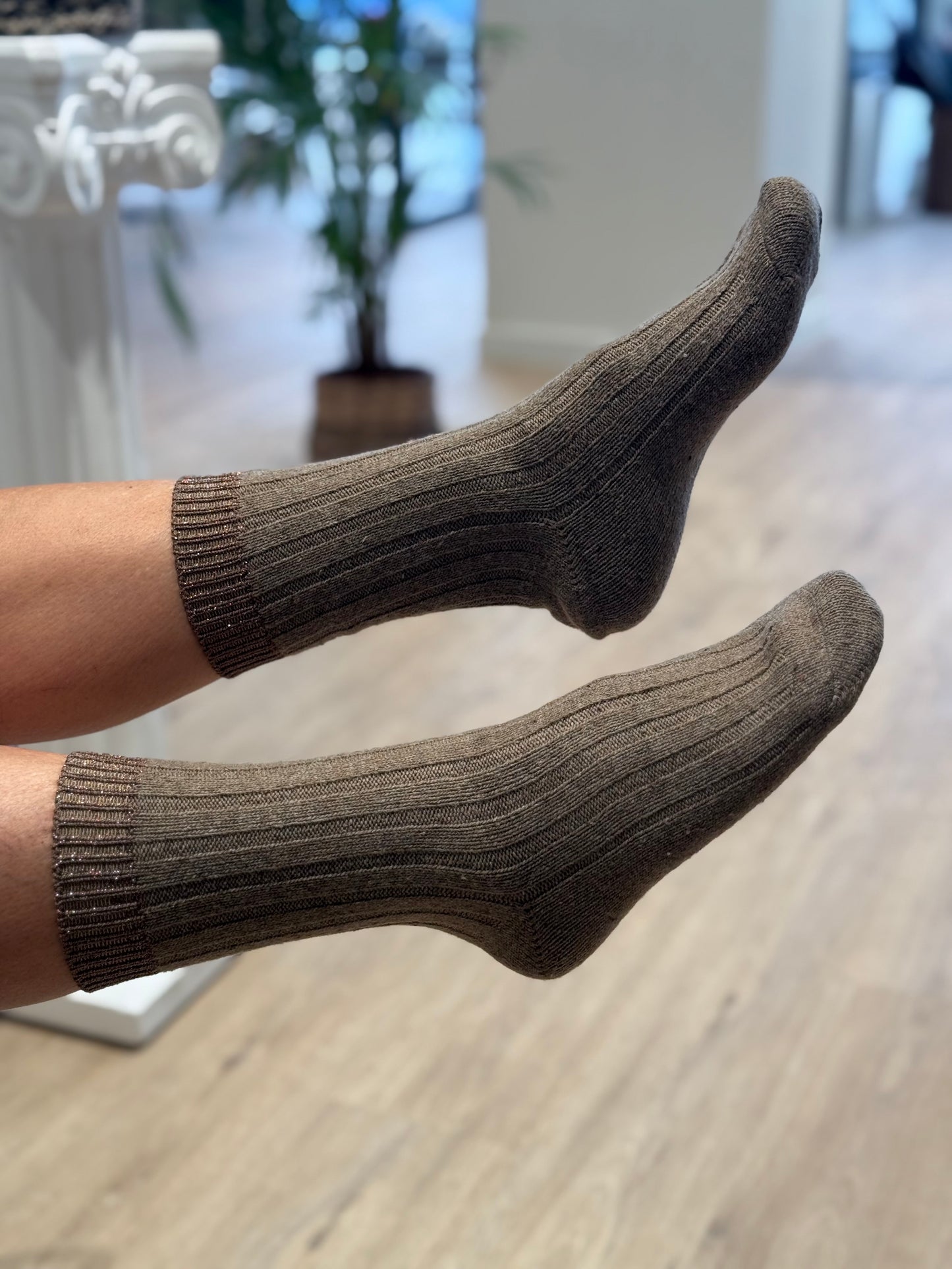 CALCETÍN GLIT CAMEL