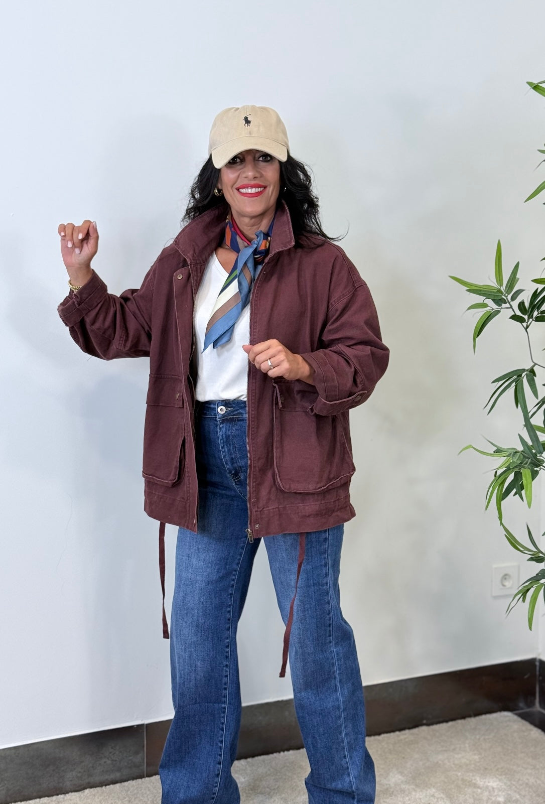 CHAQUETA MONREY BURDEOS