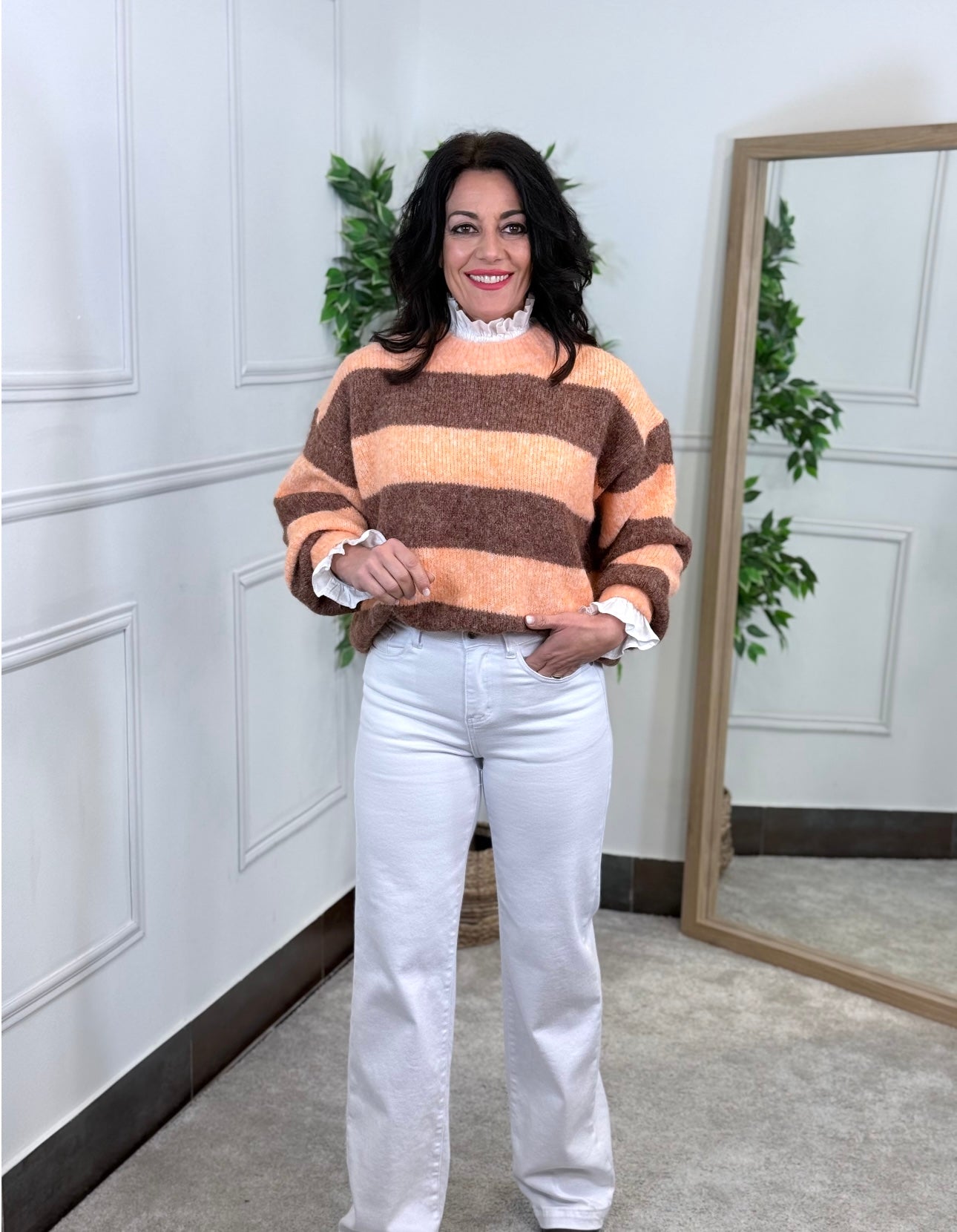 JERSEY WOMAN NARANJA