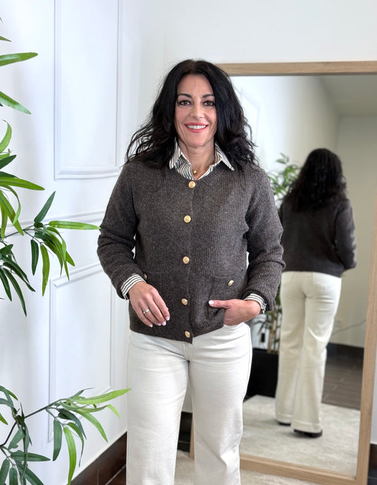 CÁRDIGAN DOLCE CHOCOLATE