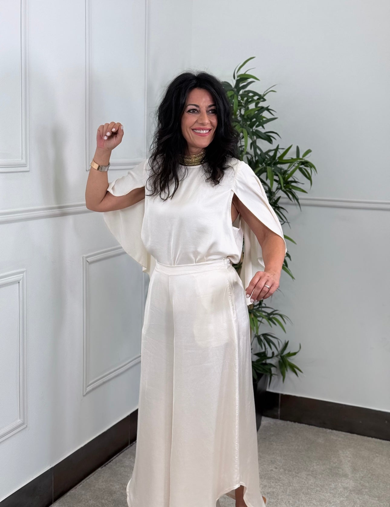 BLUSA DONNA BEIGE