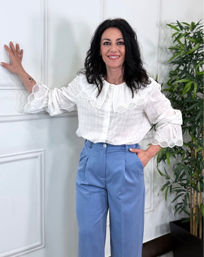 BLUSA PAULINA BLANCA