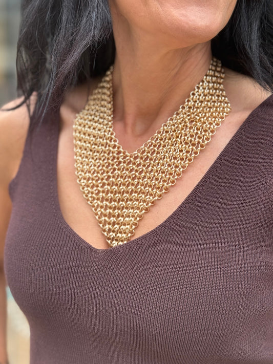 COLLAR CASCADA GOLD