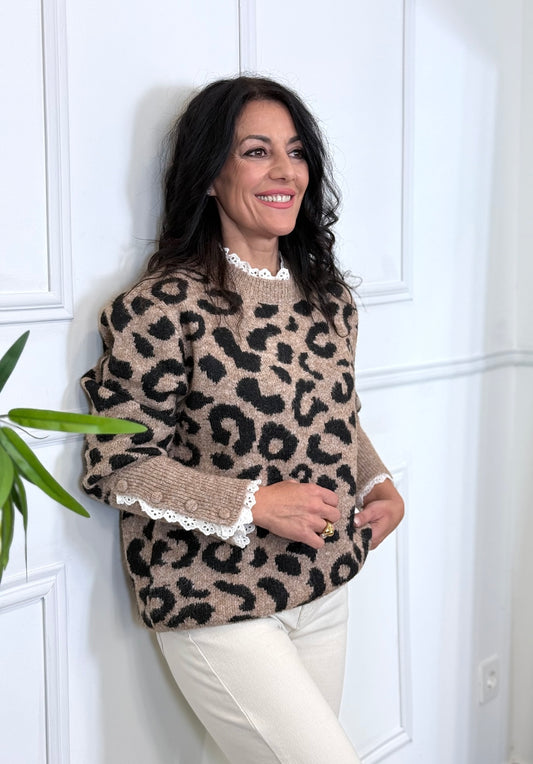 JERSEY PRINT CAMEL