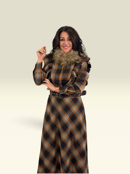 VESTIDO LIVERPOOL ESTAMPADO