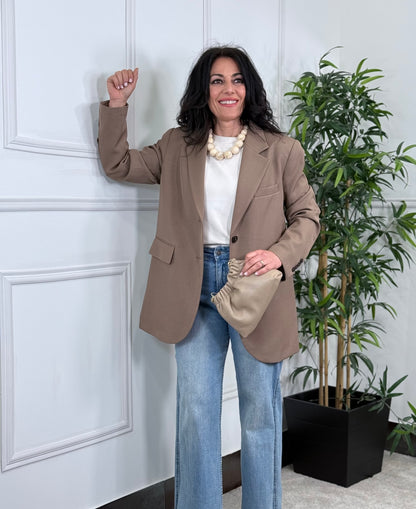 BLAZER BOTÓN  ATELIER MOKA