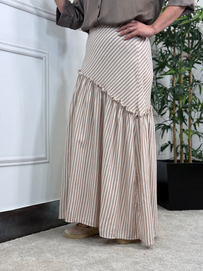 FALDA ASIMÉTRICA CAMEL
