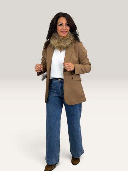 BLAZER ESENCIA CAMEL