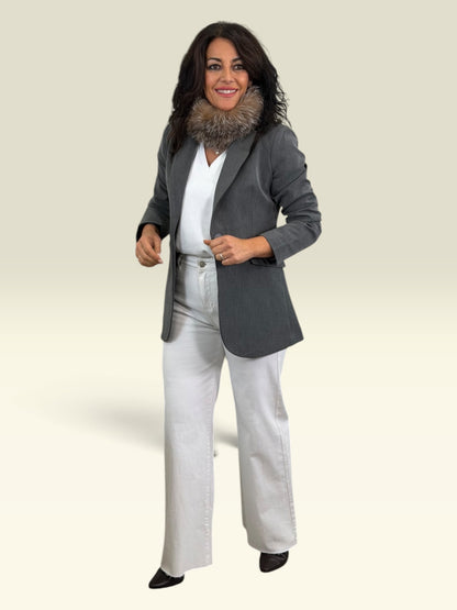 BLAZER ESENCIA GRIS