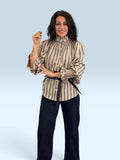 CAMISA MANGO MARINO