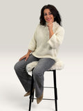JERSEY PUNTO INGLÉS BEIGE