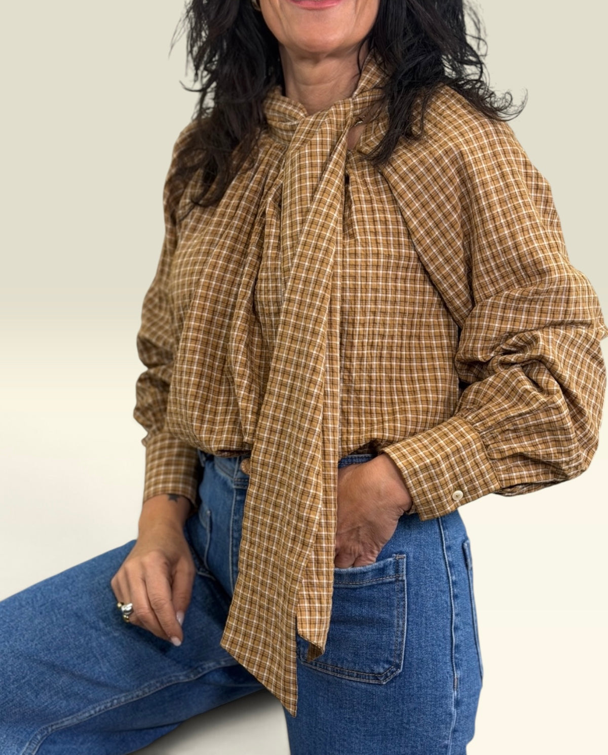 BLUSA MAISON ESTAMPADA