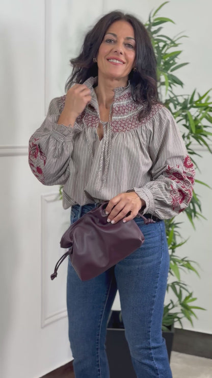 CAMISA DAKOTA FRUNCE